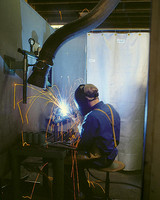 Schweißerschutz-Vorhänge